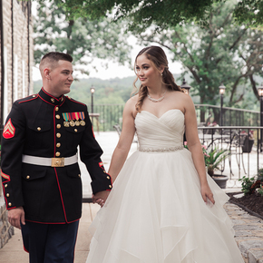 Military wedding photographers at Manufacturers Golf and Country Club MCJB-36
