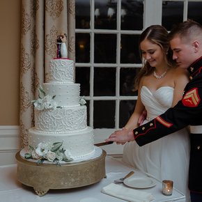 Military wedding photographers at Manufacturers Golf and Country Club MCJB-81