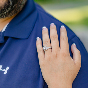 Light and Airy Engagement Photos at The Manor KGSN-6