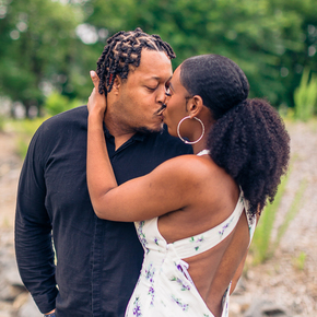 Willingboro New Jersey Engagement Photos at Ramblewood Country Club KRBF-6