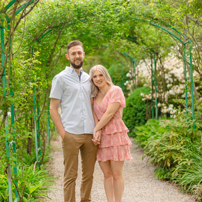 Grounds for Sculpture Engagement Photos at Fonthill Castle  SSSD-9