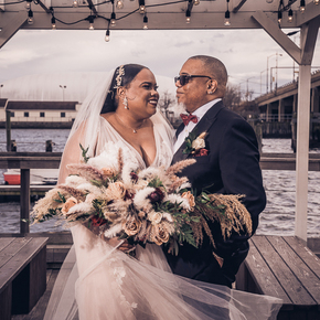 Dark and Moody Wedding Photos at The Loft by Bridgeview LWJJ-24